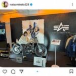 平嶋夏海　ライダー向けジャケットでバイクまたがる姿披露に「めちゃカッケ〜〜〜」「似合ってますっ！」