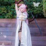 コスプレイヤーわたあめ＠『グラブル』ナルメア　追求したリアルなムチムチ感…6キロ増量し全身でキャラ再現【コスプレ図鑑】