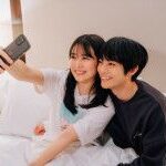 白間美瑠＆永田崇人“夫婦”、初ベッドインで大胆密着　『わた婚』出演でウエディングドレス姿披露