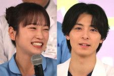 “親子みたい”…川栄李奈＆高杉真宙＆永瀬ゆずな、顔をギュッと寄せた3ショットに「みなさんかわいい」＜となりのナースエイド＞