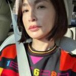 長谷川京子　バランスボールを使った腹筋運動中の姿に「何気にすごいことしてる」「キツそう」の声