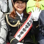 はるな愛　一日警察署長　制服姿で交通安全宣言「思いやり譲り合いの運転をしましょう！」