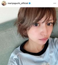 矢口真里、ＡＩのアニメ風加工が衝撃！上目遣い自撮りに「童顔美女」「これは惚れる」と反響続々