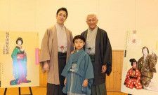 萬屋一門新たな門出　初代中村萬壽、六代目中村時蔵、五代目中村梅枝を親子三代で襲名