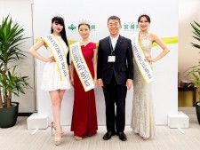 2024ベストオブミス宮城大会グランプリが宮城県知事を表敬訪問