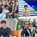 「BTS」JINのパリオリンピック聖火リレー現場公開（勇敢な刑事たち）